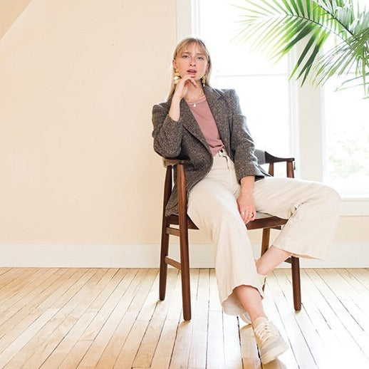 Everyday Classic Tee Shirt in Dried Rose Pink at Golden Rule Gallery