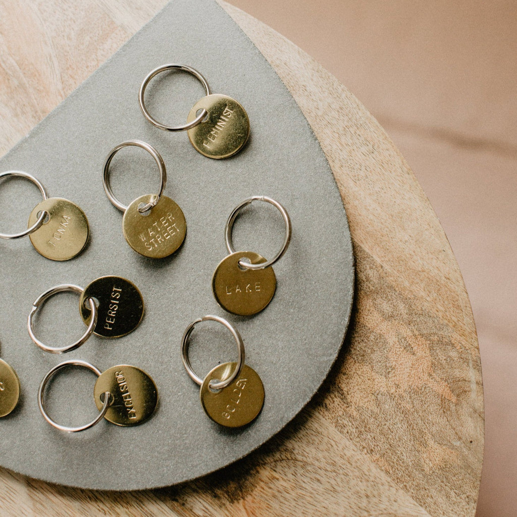 Key ring, Sindelfingen (gold-coloured, brass), Keychains, Accessories
