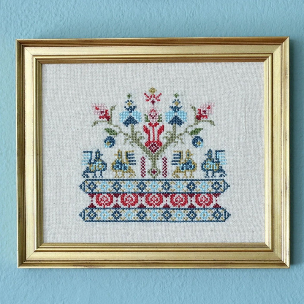 Avlea “Pella Pouli” Cross Stitch Embroidery Kit