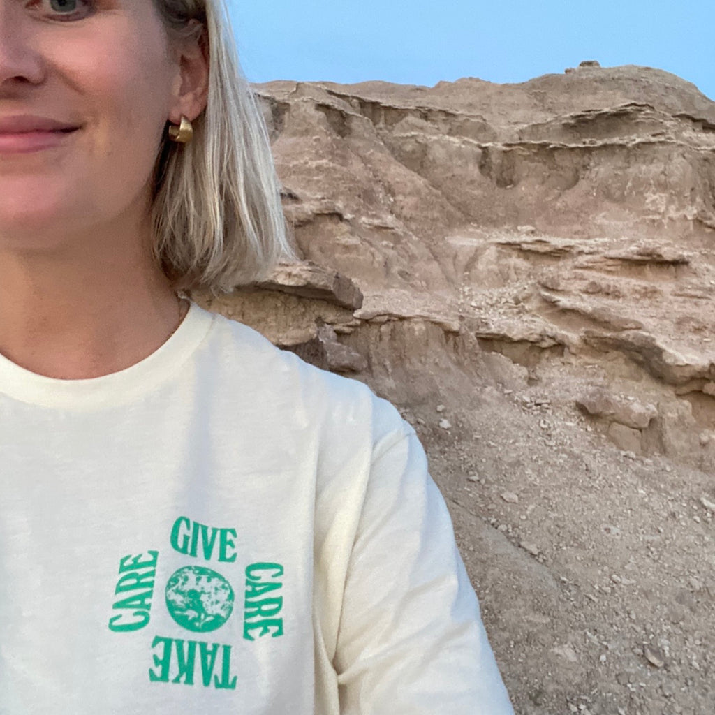 Give Care Take Care T Shirt at Golden Rule Gallery in Excelsior MN