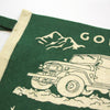 Flag Pennant | Green Camping Pennant | Oxford Pennants | Golden Rule Gallery | Excelsior, MN