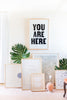 You Are Here Textiles | Tea Towel | Sir Madam Tea Towel | Golden Rule Gallery | Excelsior, MN