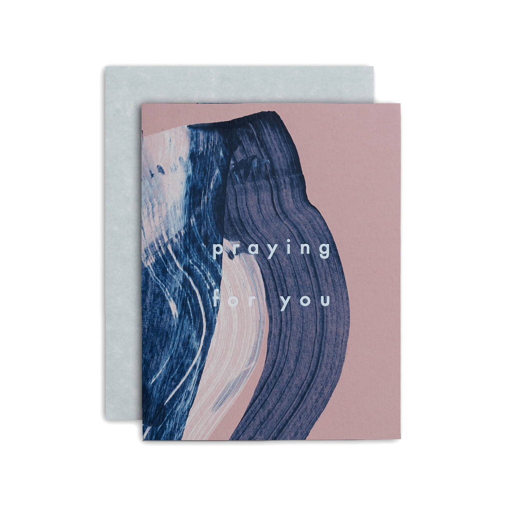 Hand Painted Greeting Card Praying for You at Golden Rule Gallery