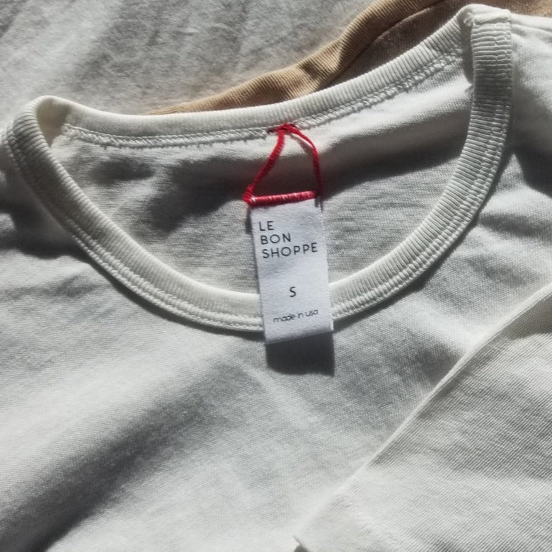 Her Tee White by Le Bon Shoppe at Golden Rule Gallery in Excelsior, MN