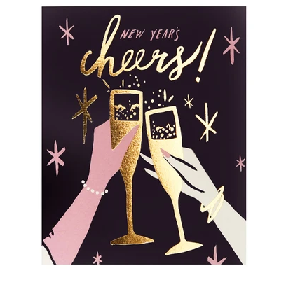 Cheers New Years Card by Idlewild at Golden Rule Gallery in Excelsior, MN