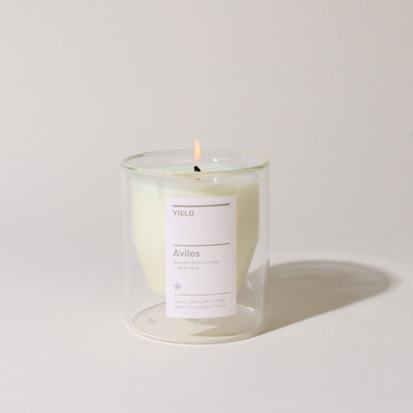 Aviles YIELD Double Wall Candle at Golden Rule Gallery 