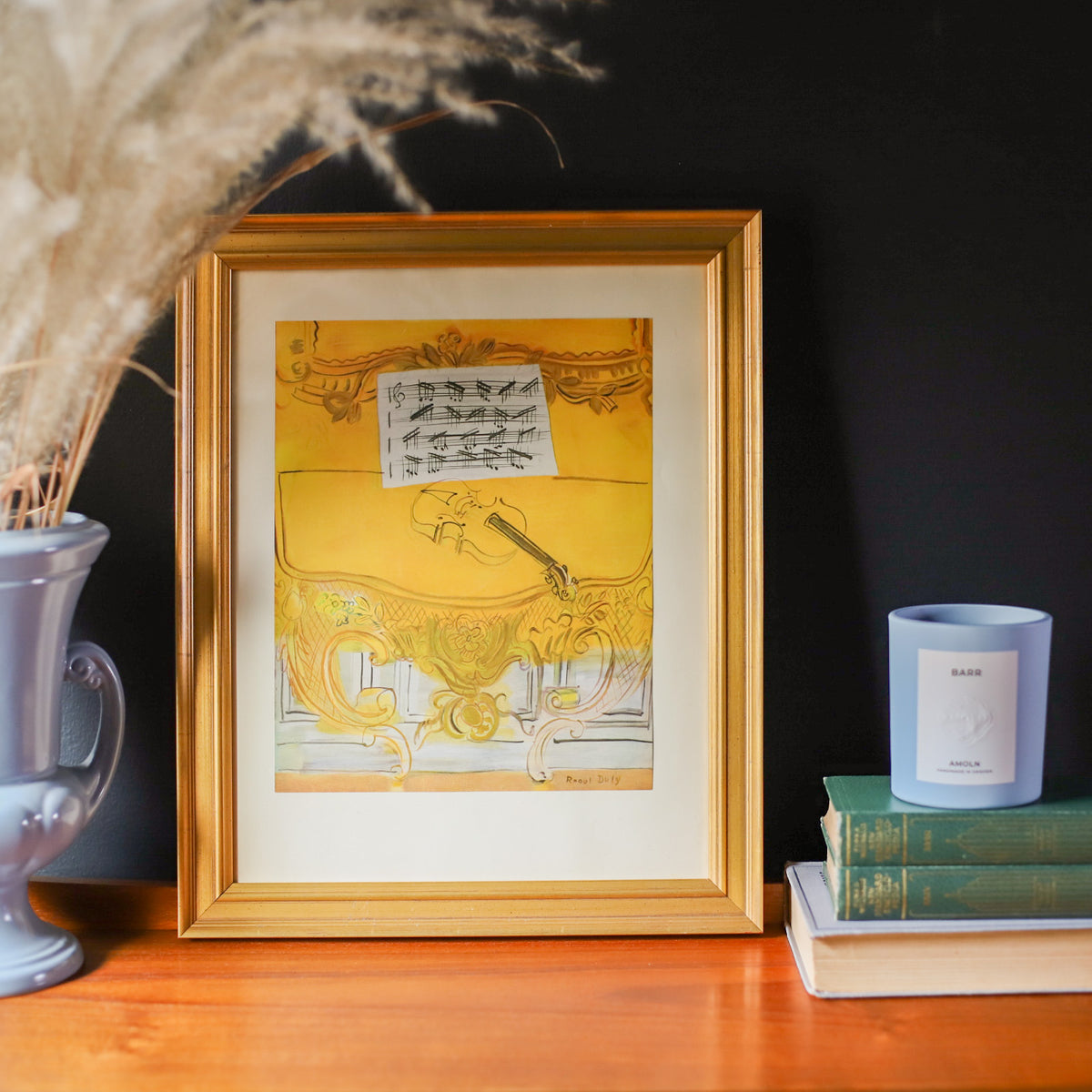 Raoul Dufy、 海外版超希少レゾネ、新品額装付 Vintage 1954 Raoul Dufy 