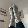 Heather Grey Cottage Socks by Le Bon Shoppe at Golden Rule Gallery 