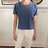 Garcon Tee Shirt in Vintage Navy Blue by Le Bon Shoppe at Golden Rule Gallery in Excelsior, MN