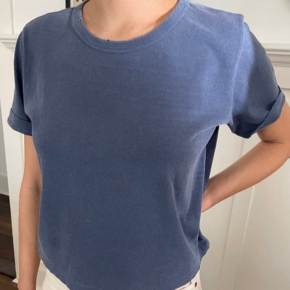 Vintage Navy Blue Garcon Tee by Le Bon Shoppe at Golden Rule Gallery in Excelsior, MN