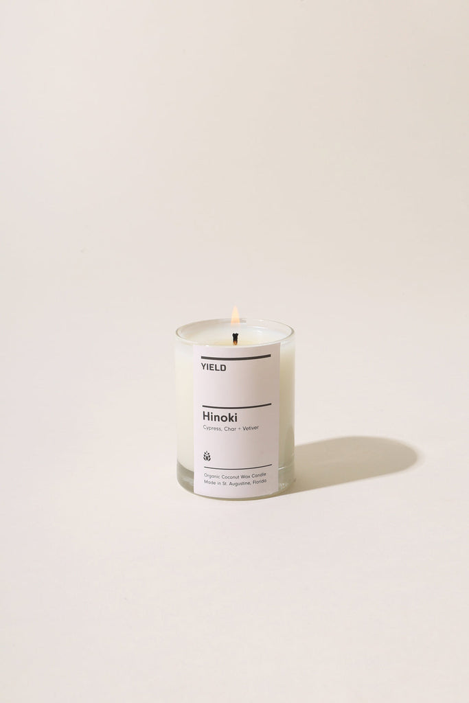 Cypress Hinoki Votive Candle by YIELD