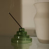 Green Glass Incense Holder | YIELD | Golden Rule Gallery | Excelsior, MN