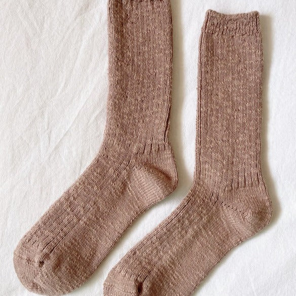 Toffee Cottage Socks by Le Bon Shoppe at Golden Rule Gallery
