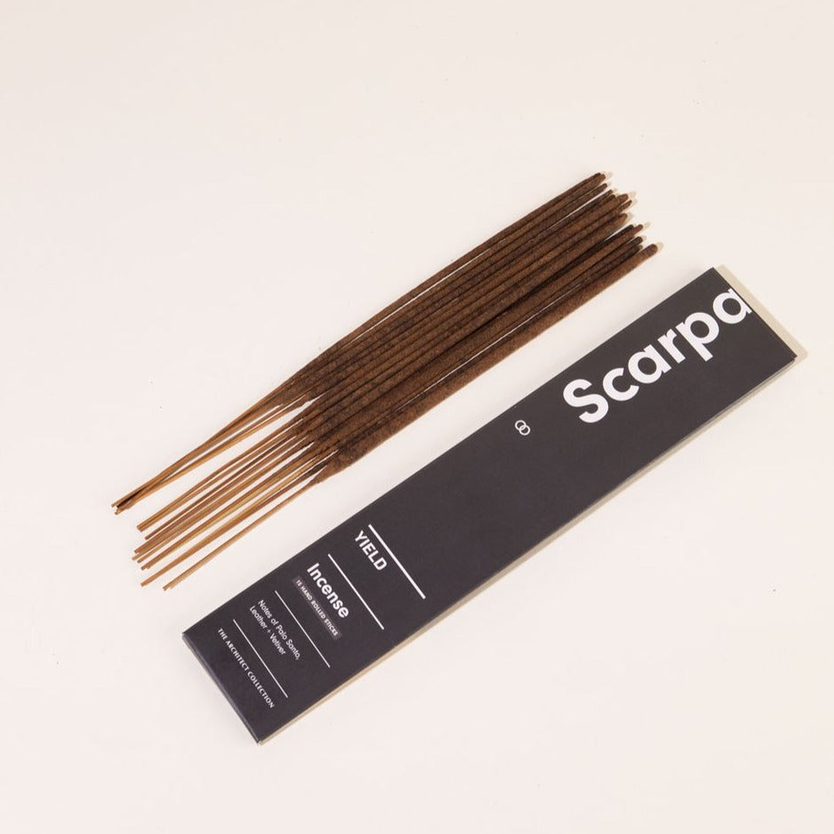 YIELD Scarpa Leather Scented Incense Packet