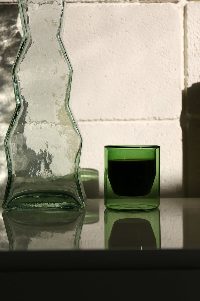 Verde Green Double Cups by YIELD at Golden Rule Gallery