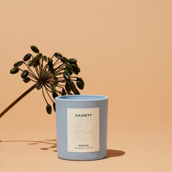 Amoln Kasset Candle Handmade in Sweden