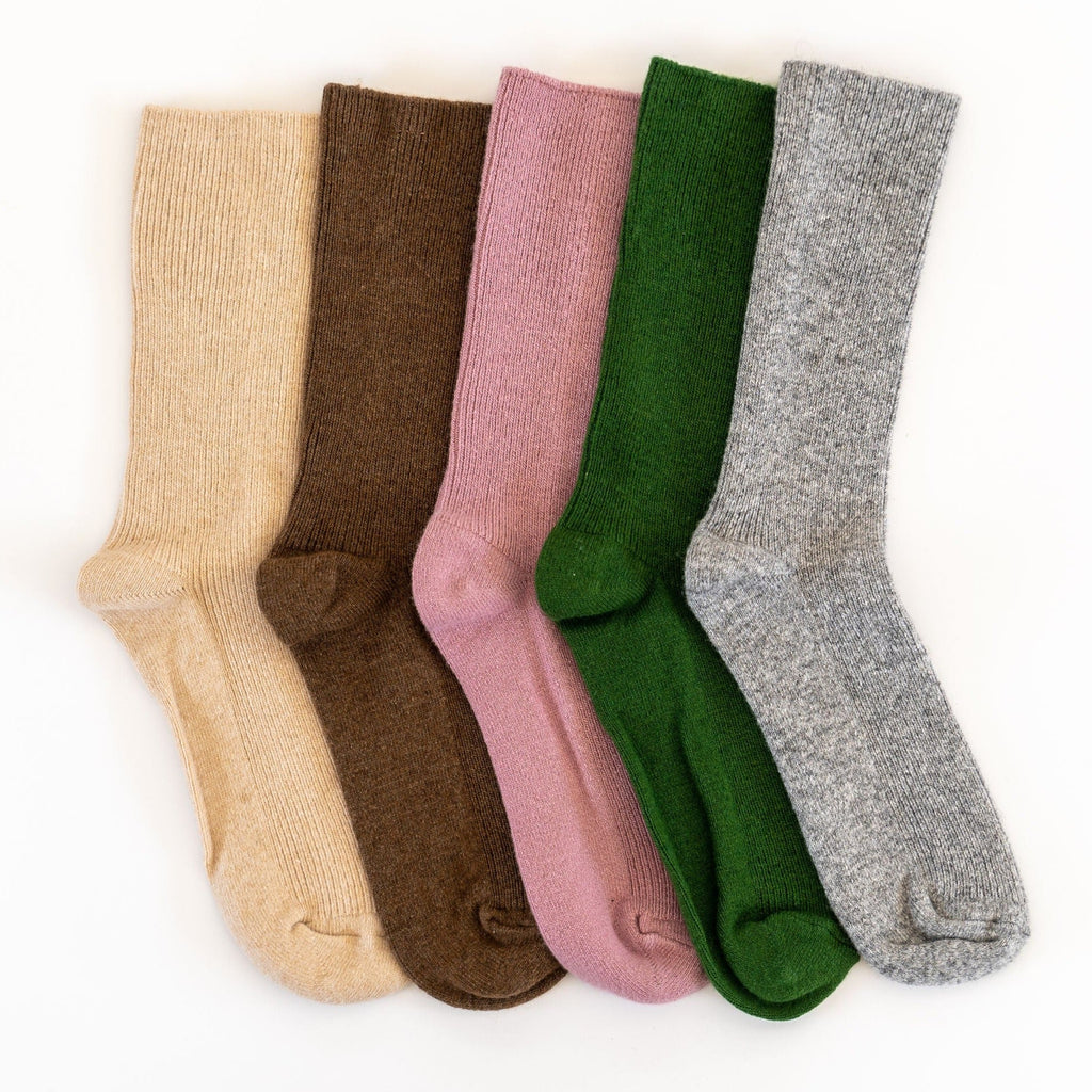 Cashmere Blend Boot Socks 