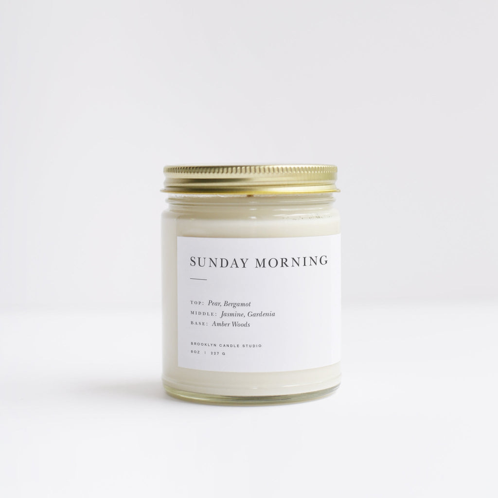 Sunday Morning Soy Scented Candle 