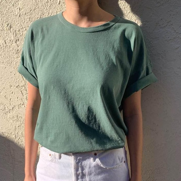 Moss Green Her Tee by Le Bon Shoppe at Golden Rule Gallery