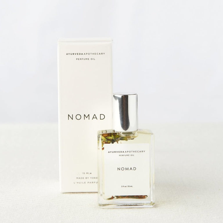 Nomad Balancing Perfume Oil Made by Yoke at Golden Rule Gallery in Excelsior, MN