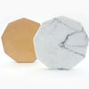 Stone Trivet | Fort Standard | White Carrara Nonagon Trivet | Golden Rule Gallery | Excelsior, MN