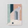 Pastel Doorway Card | Pastel Architecture Card | Art Greeting Card | Charlotte Taylor Art Card | Wrap Cards | Golden Rule Gallery | Excelsior, MN