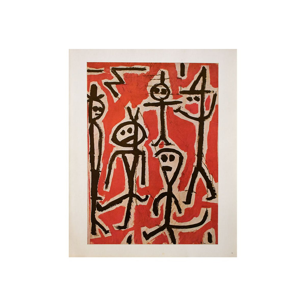 Paul Klee Exercise | Vintage Art Print | Golden Rule Gallery | Minneapolis, Minnesota