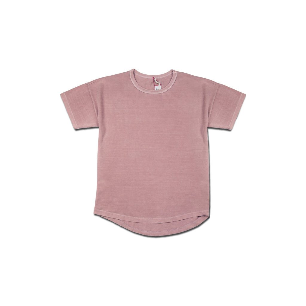 Relaxed Washed Pink Everyday Tee Shirt at Golden Rule Gallery