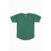 Round Neck Drop Shoulder Tee Shirt | Moss Green Golden Rule Gallery Le Bon Shoppe