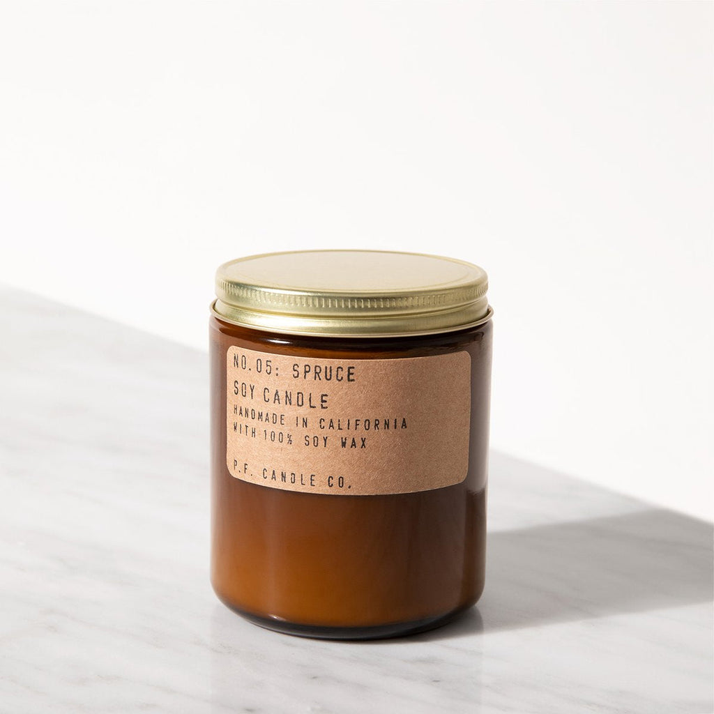 Spruce Soy Candle by P.F. Candle at Golden Rule Gallery