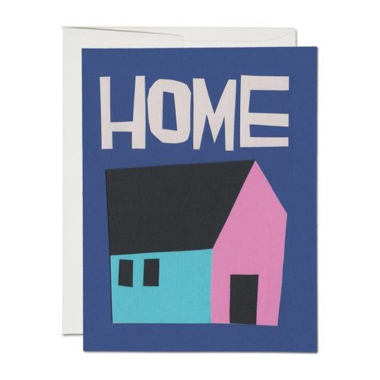 Blue Home Card | Red Cap Cards | Golden Rule Gallery | Excelsior, MN