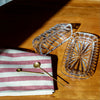 Red and White Striped Kitchen Towel at Golden Rule Gallery