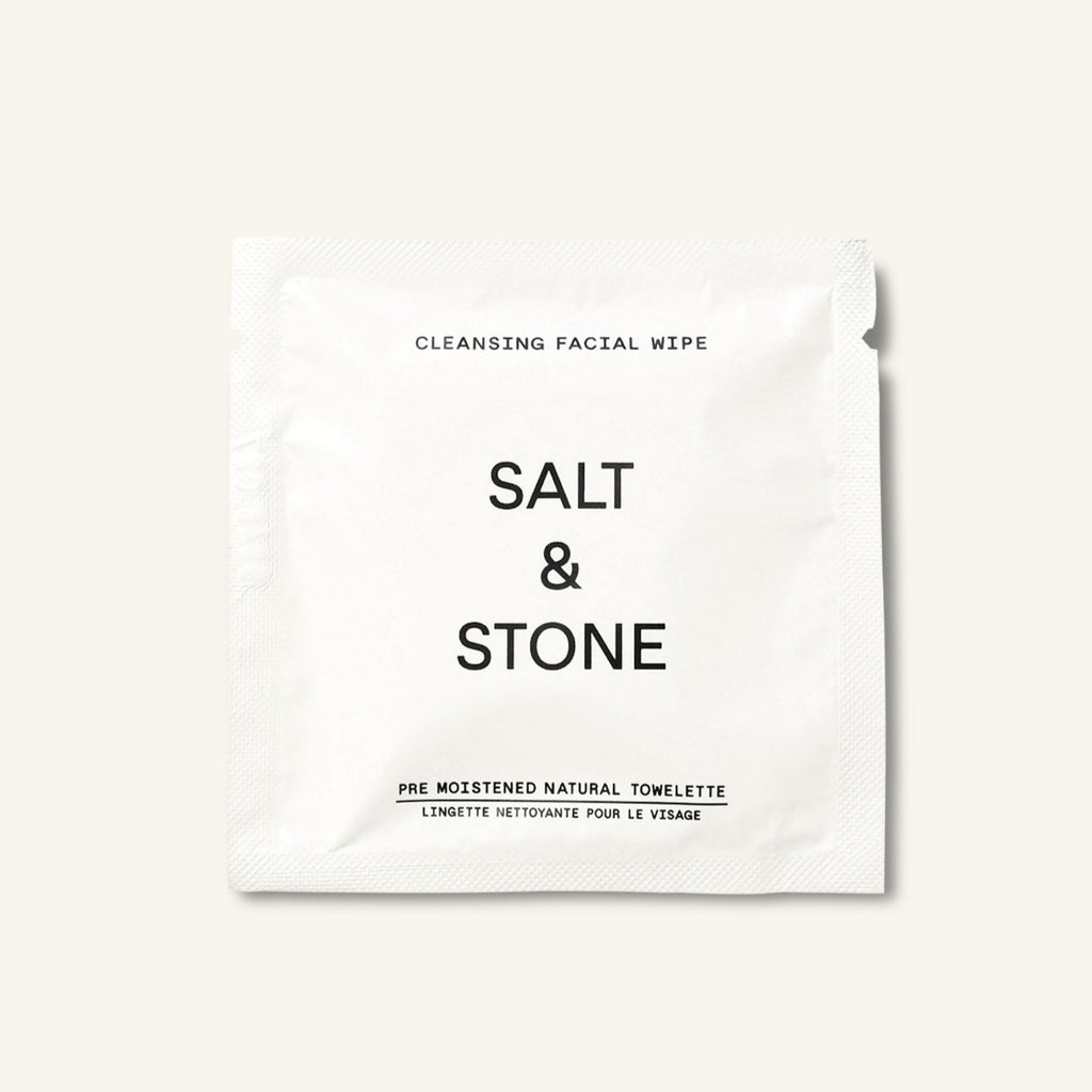 Salt and Stone Cleansing Facial Wipe at Golden Rule Gallery