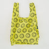 Yellow Happy Baggu Standard Reusable Tote Bag 