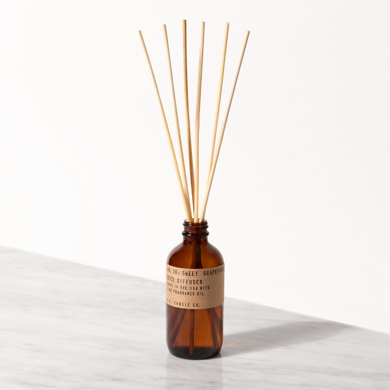 Sweet Grapefruit Reed Diffuser by P.F. Candle at Golden Rule Gallery in Excelsior, MN