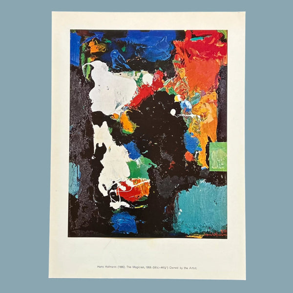 Vintage 1960 Hans Hofmann "The Magician" Swiss Art Plate