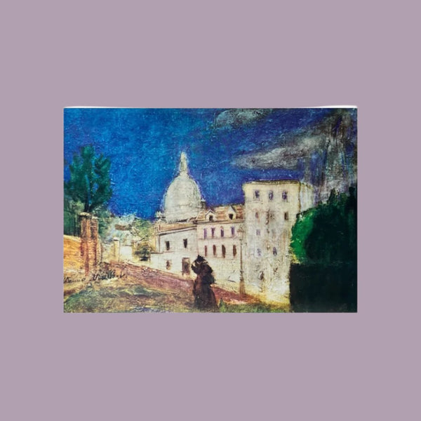 Vintage 1962 Maurice Utrillo "Montmartre" Art Print