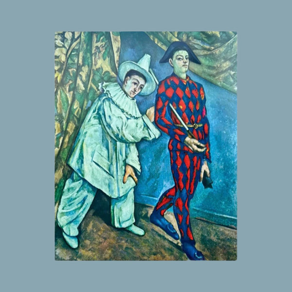 Vintage 1960s Paul Cezanne Mardi Gras Art Print