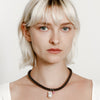 Wolf Circus Lorenza Necklace in Brown and Pink at Golden Rule Gallery in Excelsior, MN