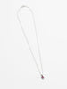 Nina Silver Necklace with Pink Sapphire by Wolf Circus