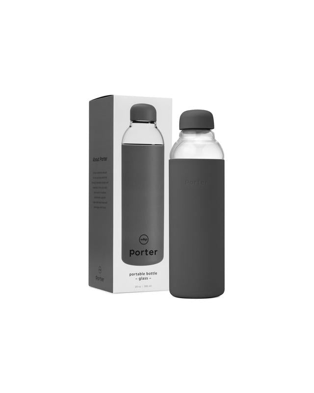 Porter Water Bottle in Grey by W&P at Golden Rule Gallery in Excelsior, MN