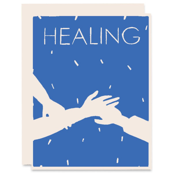 Healing Hand Sympathy Card at Golden Rule Gallery