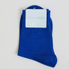 Hansel from Basel Trouser Crew Sock in Cobalt | Golden Rule Gallery