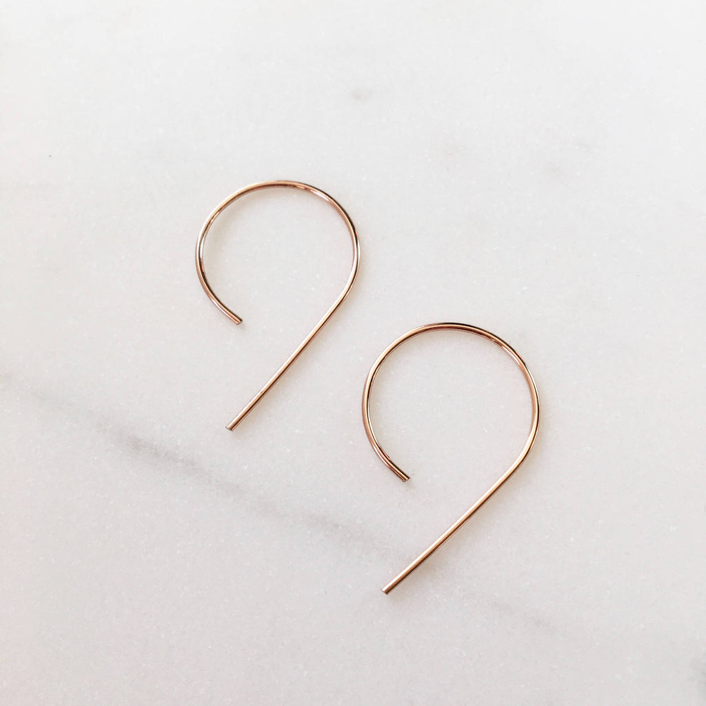 The Nines Earrings in Gold by Token