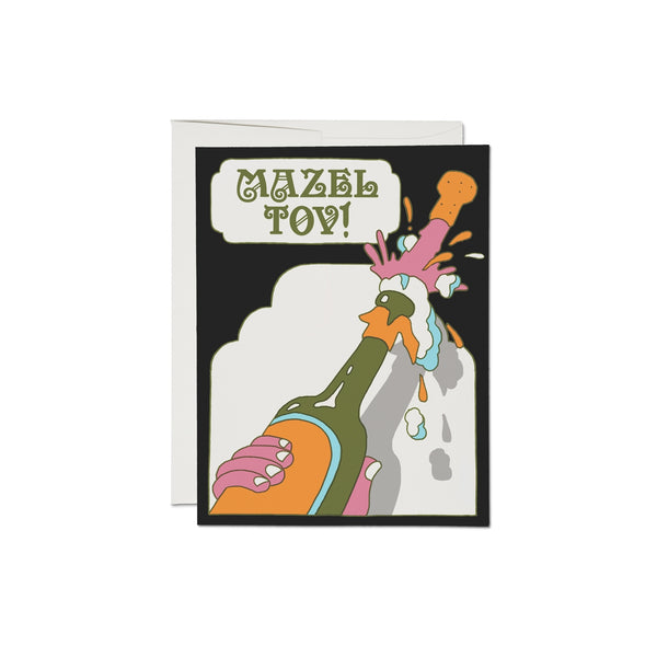 Mazel Tov Congratulations Card by Red Cap Cards at Golden Rule Gallery
