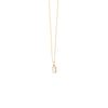 Dainty Gold Plated Necklace | Gemstone Charm Necklace | Gold Chalcedony Necklace | Gold Citrine Char Necklace | Golden Rule Gallery | I Like It Here Club | Excelsior, MN | Necklaces