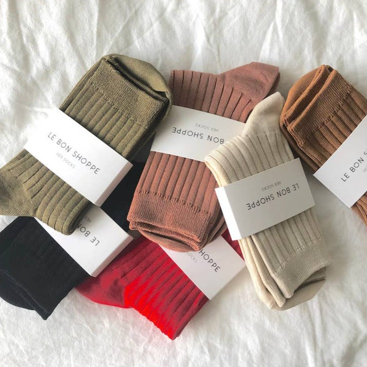 Pile of Her Socks by Le Bon Shoppe
