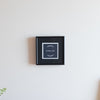 Custom Professional Framing | Golden Rule Gallery | Black on Black Frame | Minneapolis