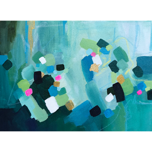 Missy Monson Glory Days Abstract Art Print at Golden Rule Gallery