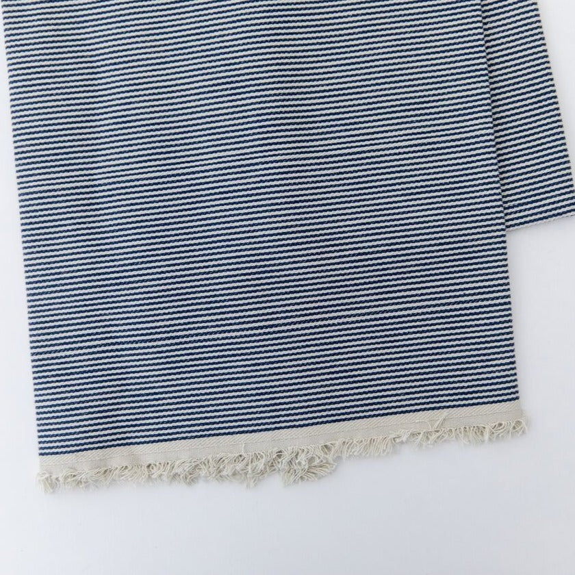 Railroad Stripe Selvedge Edge Tea Towel Set by Heirloomed Collection at Golden Rule Gallery in MPLS, MN